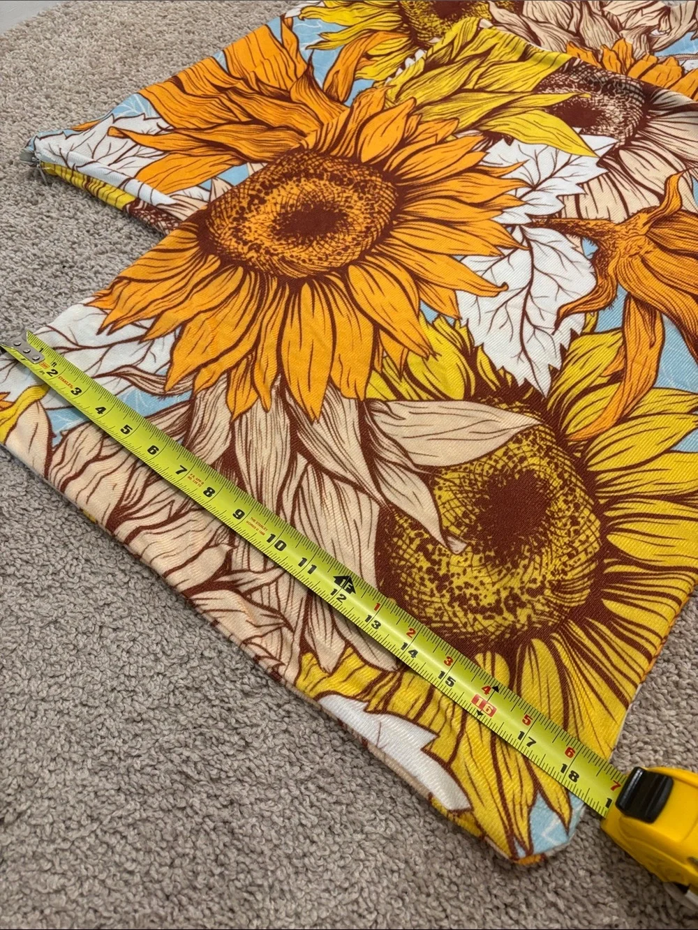 Sunflower Pillowcase Set